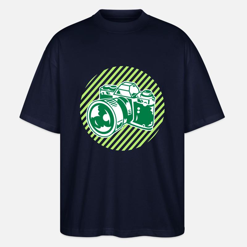 camera2 - Stanley/Stella Oversized Unisex Bio T-Shirt Blaster 2.0 - Navy