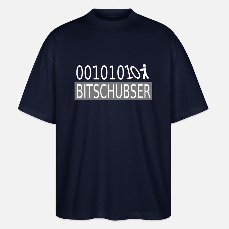 Bitschubser - Stanley/Stella Oversized Unisex Bio T-Shirt Blaster 2.0 - Navy