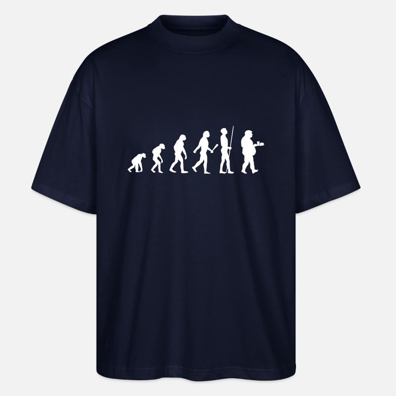 evolution - Stanley/Stella Oversized Unisex Bio T-Shirt Blaster 2.0 - Navy