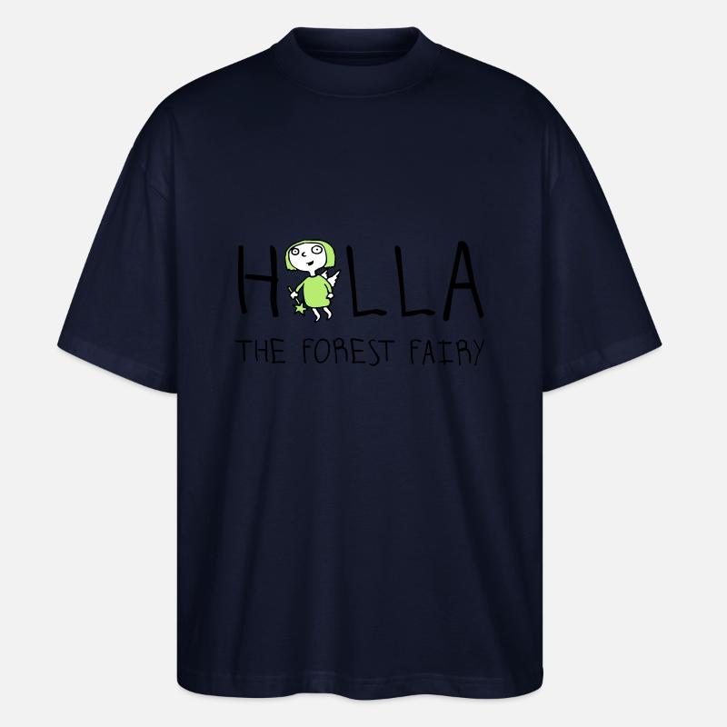 holla_the_forest_fairy_052012a_3c - T-shirt bio Blaster 2.0 coupe oversize Stanley/Stella Unisexe - marine