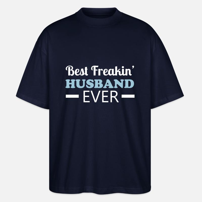 Husband - Stanley/Stella Oversized Unisex Bio T-Shirt Blaster 2.0 - Navy