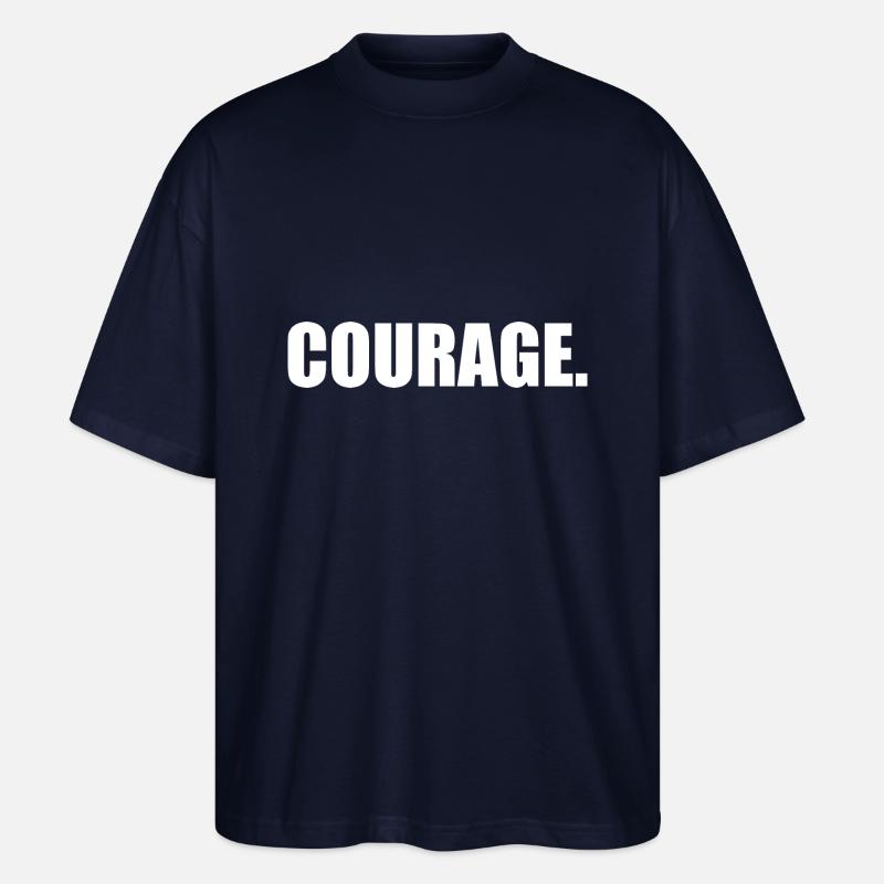 Courage - Stanley/Stella Oversized Unisex Bio T-Shirt Blaster 2.0 - Navy