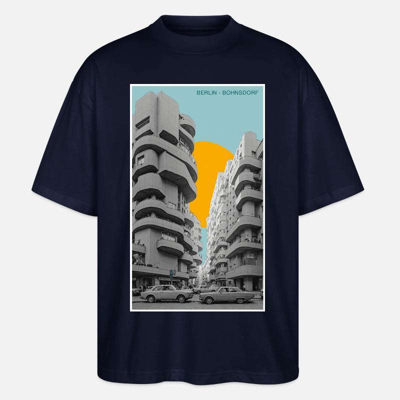 Bohnsdorf - Stanley/Stella Oversized Unisex Bio T-Shirt Blaster 2.0 - Navy