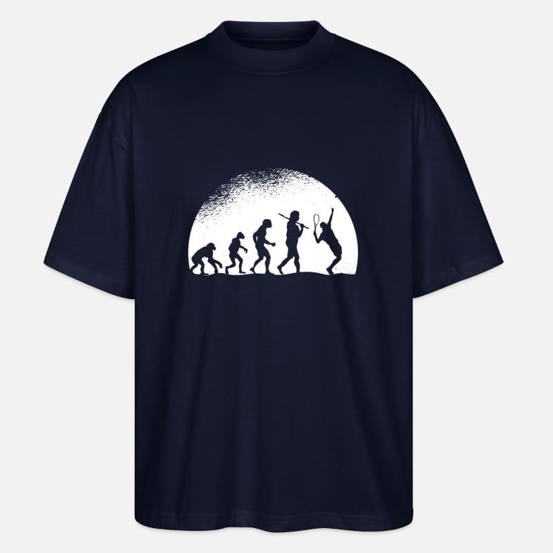 Evolution Tennis - T-shirt bio Blaster 2.0 coupe oversize Stanley/Stella Unisexe - marine