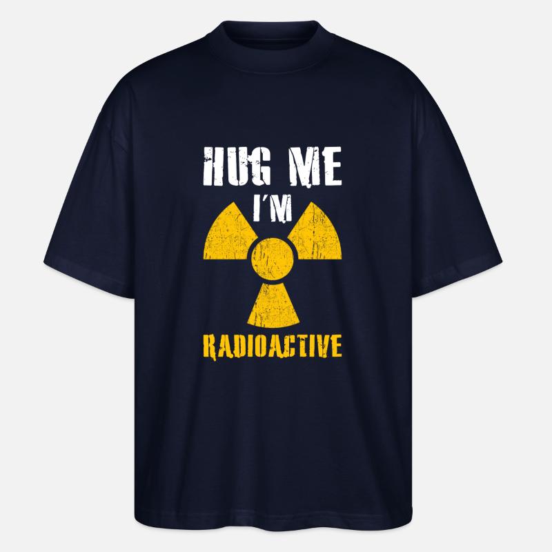 Radioaktiv - Stanley/Stella Oversized Unisex Bio T-Shirt Blaster 2.0 - Navy