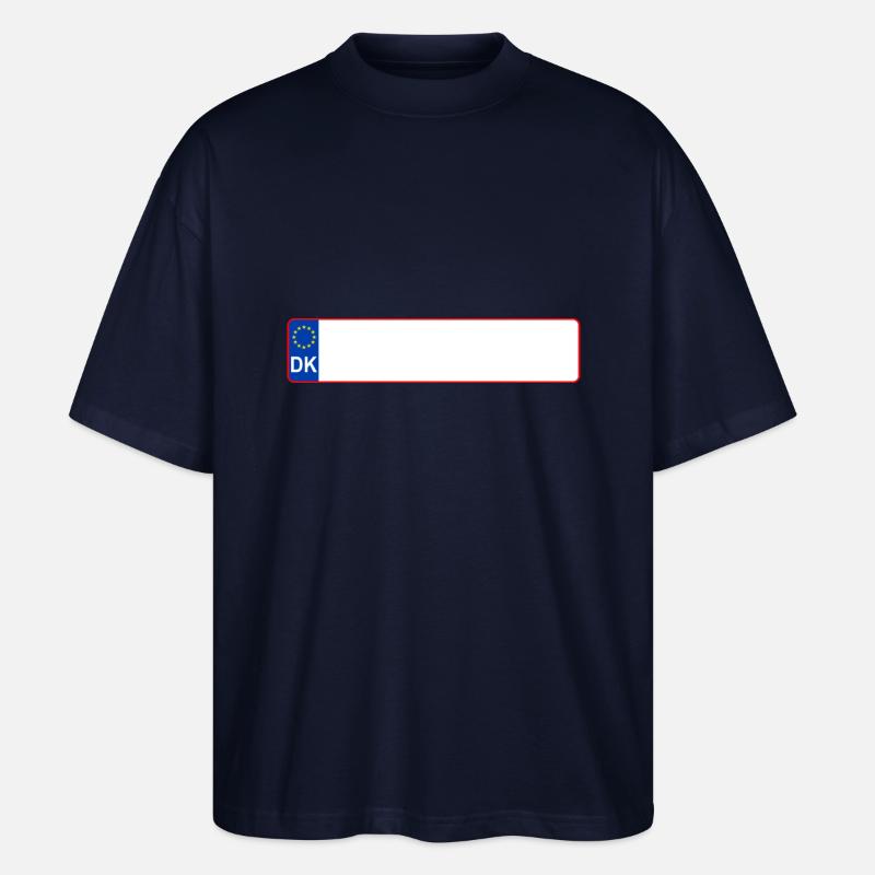 Kennzeichen DK - Stanley/Stella Oversized Unisex Bio T-Shirt Blaster 2.0 - Navy