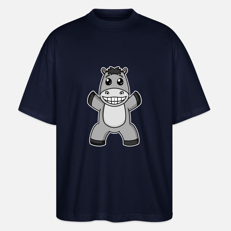 Esel - Stanley/Stella Oversized Unisex Bio T-Shirt Blaster 2.0 - Navy