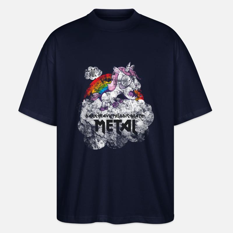 Mental Defect 2015 - Stanley/Stella Oversized Unisex Bio T-Shirt Blaster 2.0 - Navy