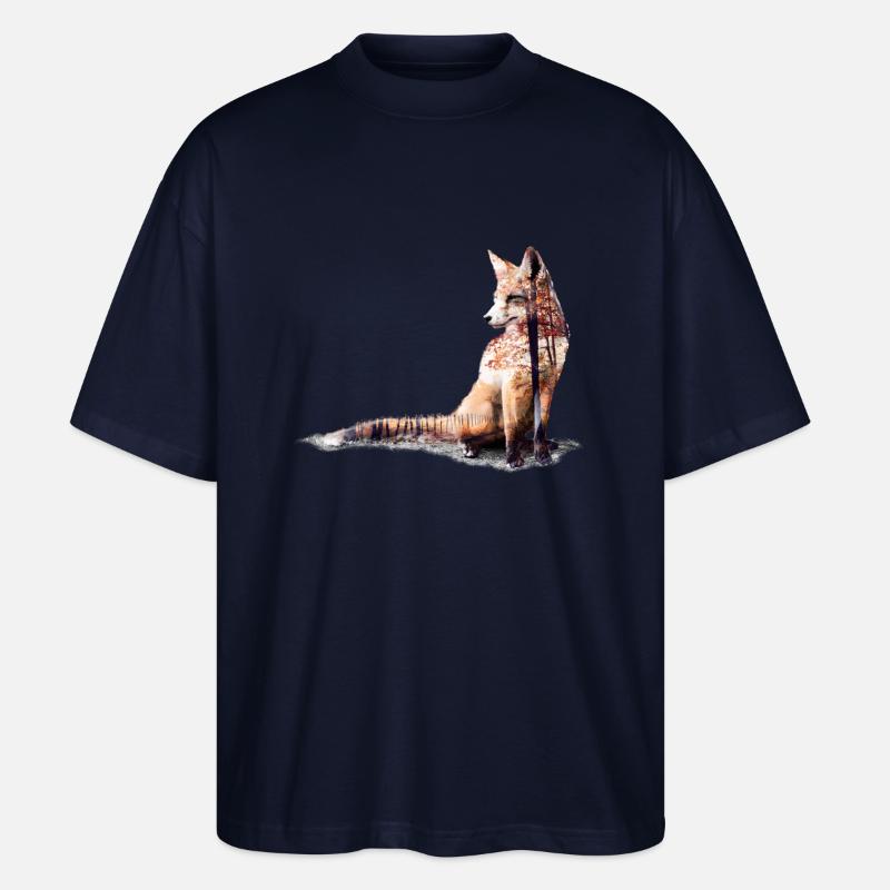 Fuchs - Stanley/Stella Oversized Unisex Bio T-Shirt Blaster 2.0 - Navy