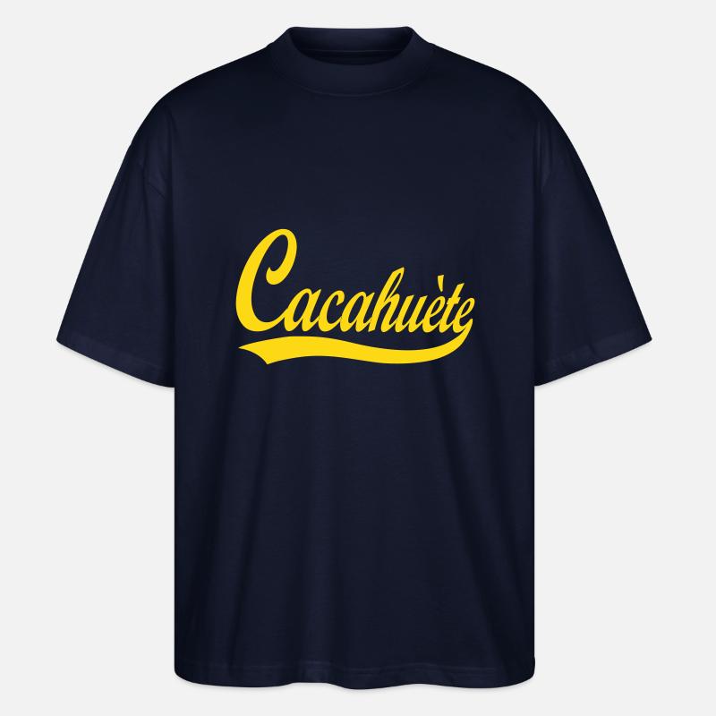 cacahuete - Stanley/Stella Oversized Unisex Bio T-Shirt Blaster 2.0 - Navy