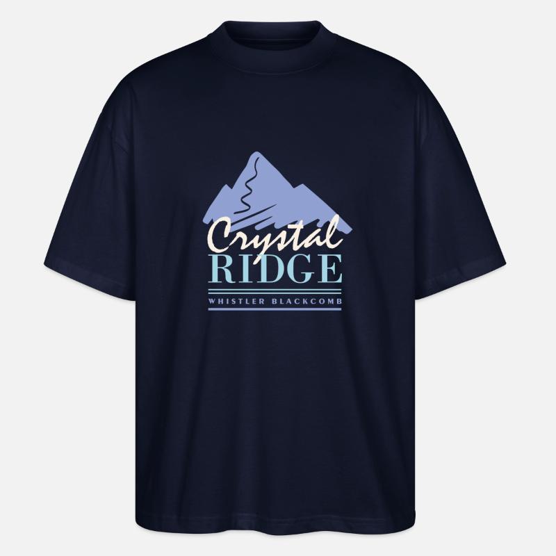 cristal Ridge - T-shirt bio Blaster 2.0 coupe oversize Stanley/Stella Unisexe - marine