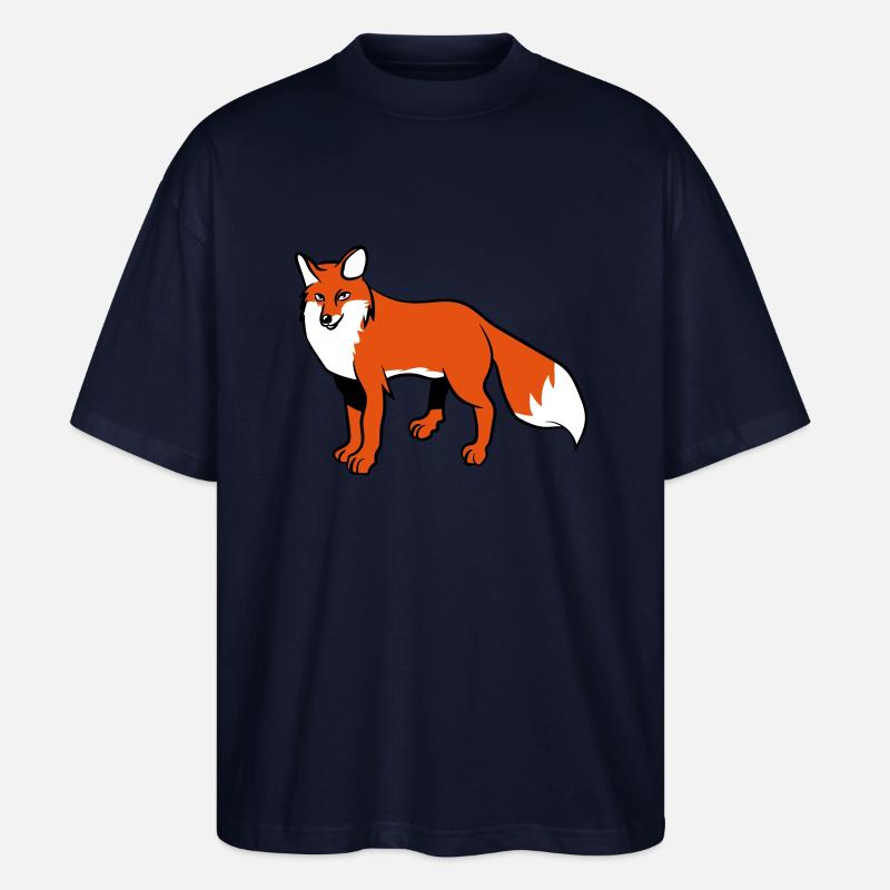 Fuchs - Stanley/Stella Oversized Unisex Bio T-Shirt Blaster 2.0 - Navy