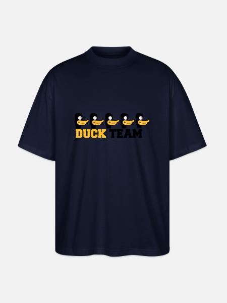 Duck Team - T-shirt bio Blaster 2.0 coupe oversize Stanley/Stella Unisexe - marine