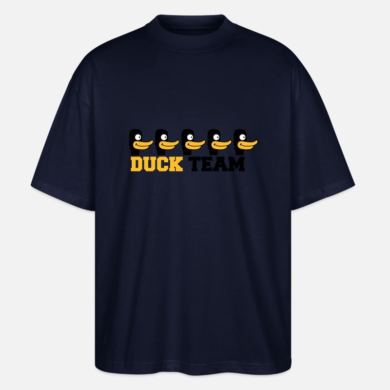 Duck Team - Stanley/Stella Oversized Unisex Bio T-Shirt Blaster 2.0 - Navy