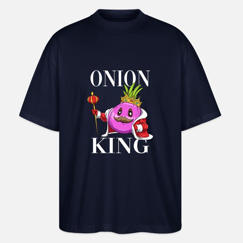 Onion King - Stanley/Stella Oversized Unisex Bio T-Shirt Blaster 2.0 - Navy