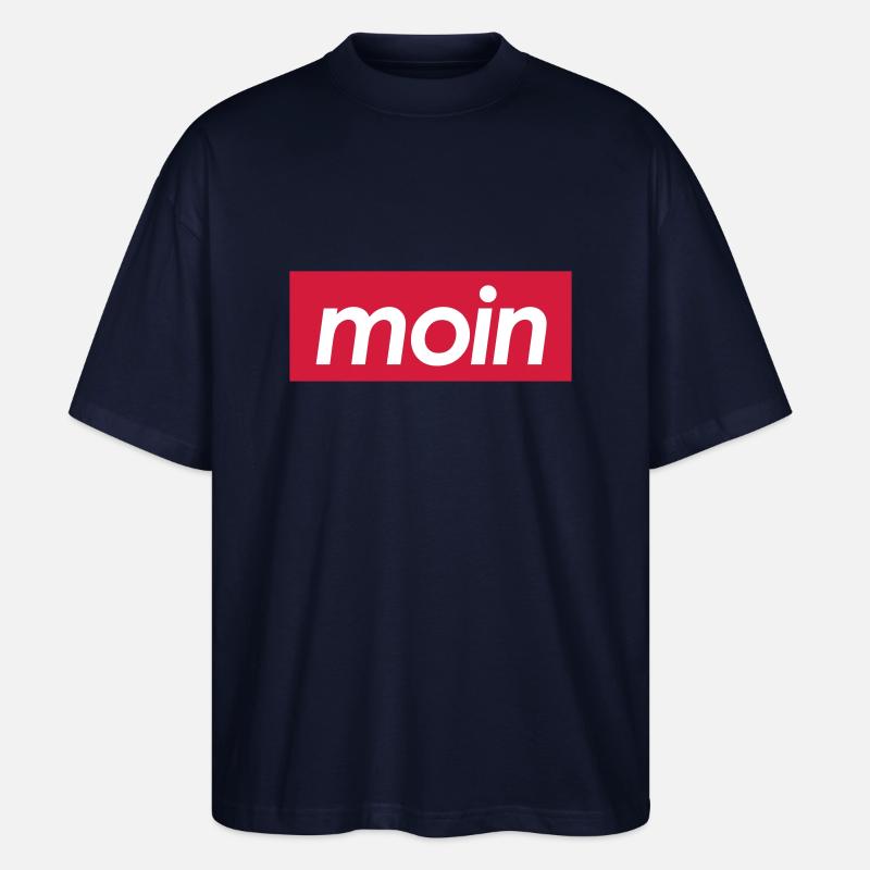 Moin Shirt - Stanley/Stella Oversized Unisex Bio T-Shirt Blaster 2.0 - Navy