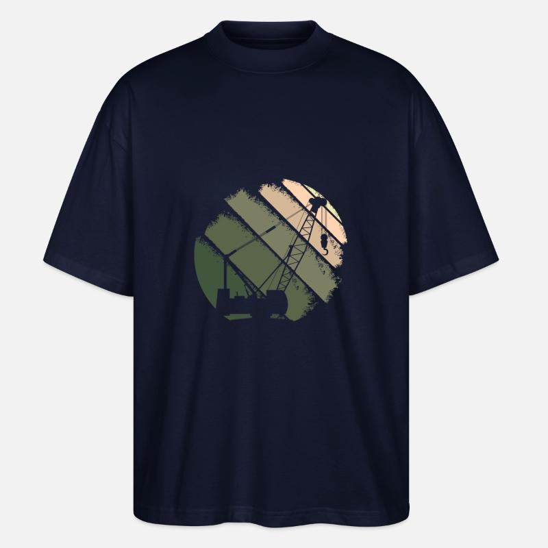 Kran - Stanley/Stella Oversized Unisex Bio T-Shirt Blaster 2.0 - Navy