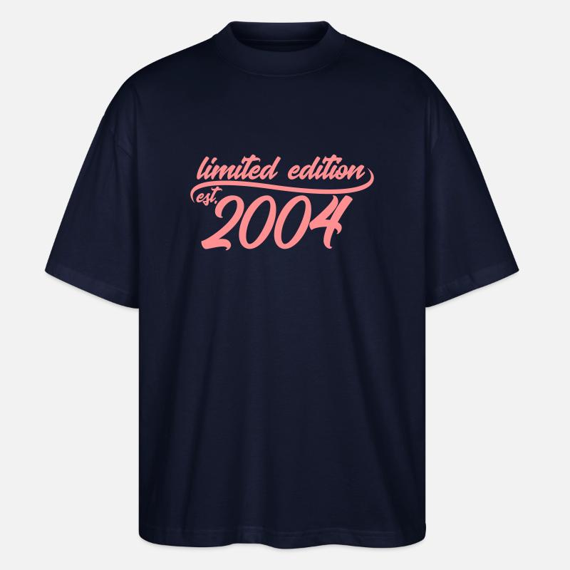 Limited Edition est 2004 - Stanley/Stella Oversized Unisex Bio T-Shirt Blaster 2.0 - Navy