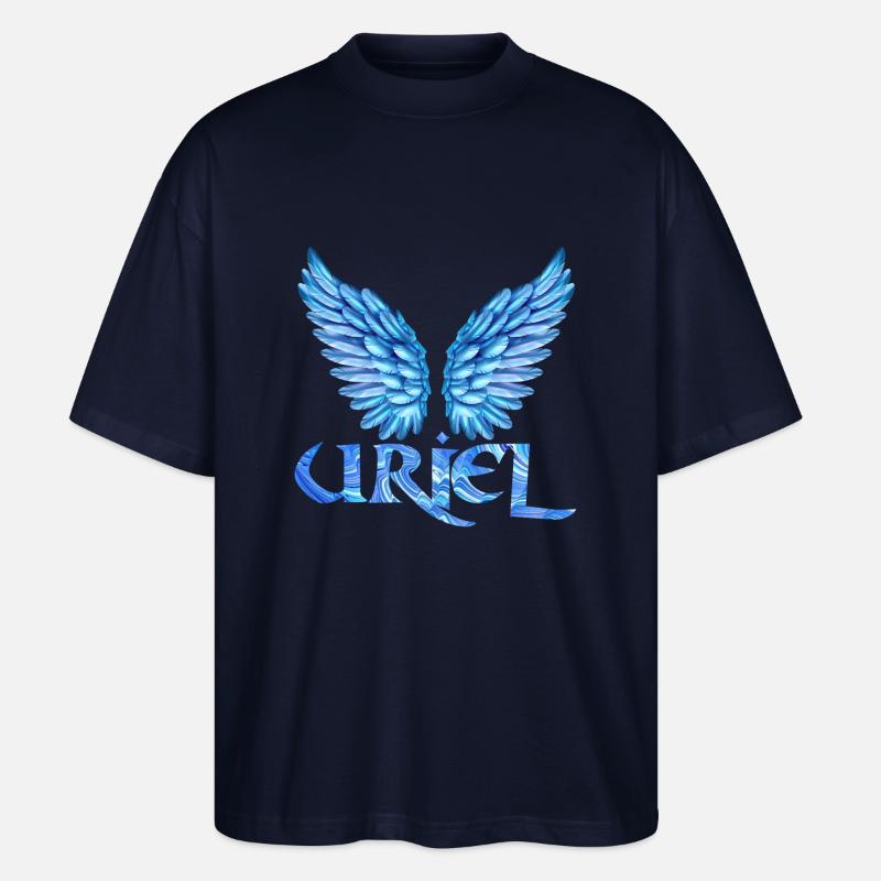 erzengel uriel e 80 - Stanley/Stella Oversized Unisex Bio T-Shirt Blaster 2.0 - Navy