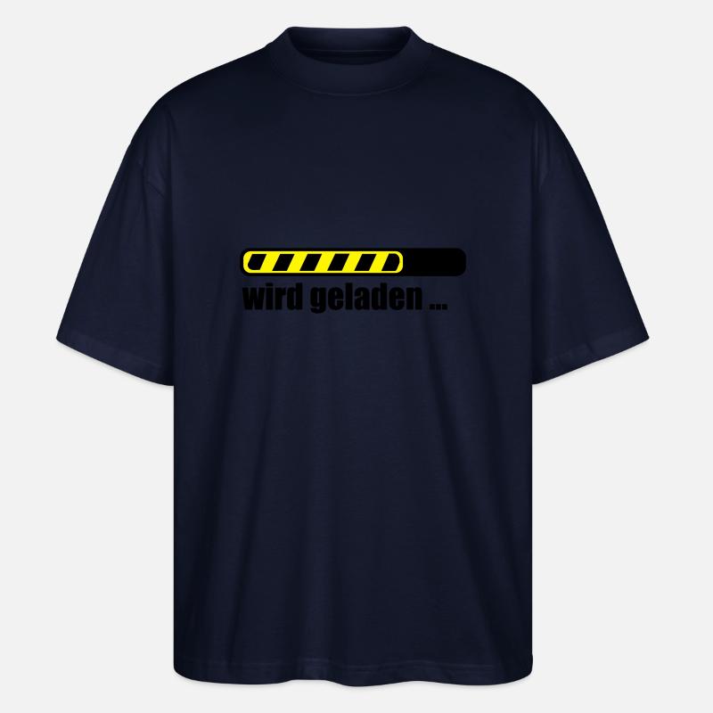 Ladebalken PC loading Computer Download - Stanley/Stella Oversized Unisex Bio T-Shirt Blaster 2.0 - Navy