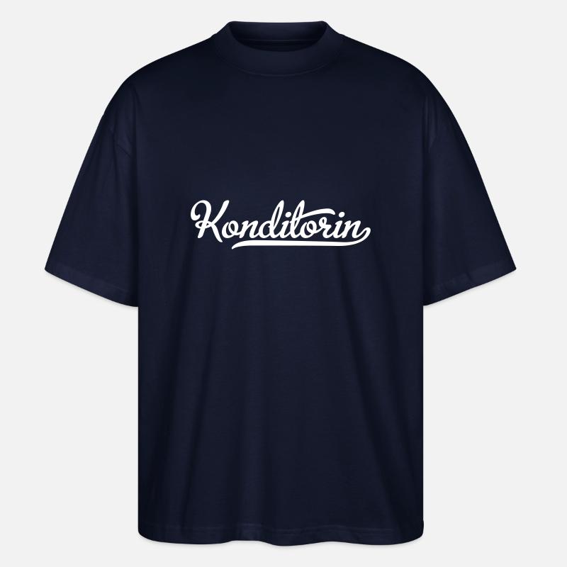 Konditorin - Stanley/Stella Oversized Unisex Bio T-Shirt Blaster 2.0 - Navy