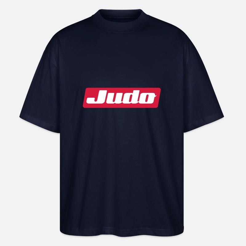 judo - Stanley/Stella Oversized Unisex Organic T-shirt Blaster 2.0 - navy