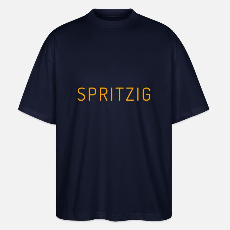 Spritzig Aperölchen - Stanley/Stella Oversized Unisex Bio T-Shirt Blaster 2.0 - Navy