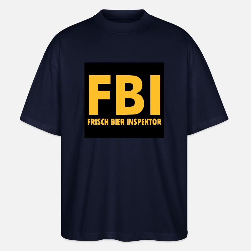 FBI - Stanley/Stella Oversized Unisex Bio T-Shirt Blaster 2.0 - Navy