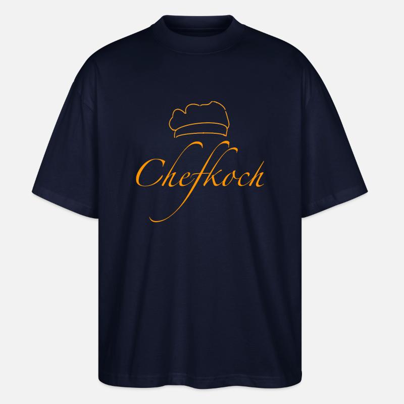 Chefkoch - Stanley/Stella Oversized Unisex Bio T-Shirt Blaster 2.0 - Navy