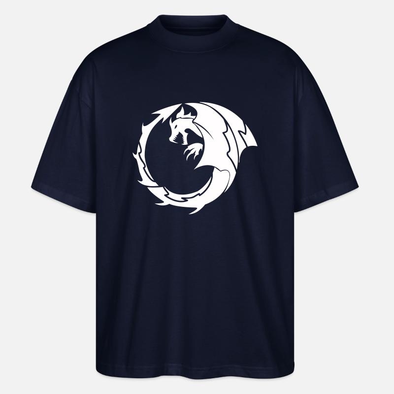 Dragon - T-shirt bio Blaster 2.0 coupe oversize Stanley/Stella Unisexe - marine