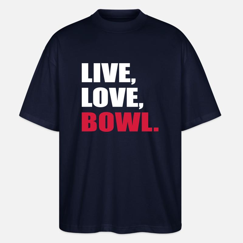 Bowling - Stanley/Stella Oversized Unisex Bio T-Shirt Blaster 2.0 - Navy
