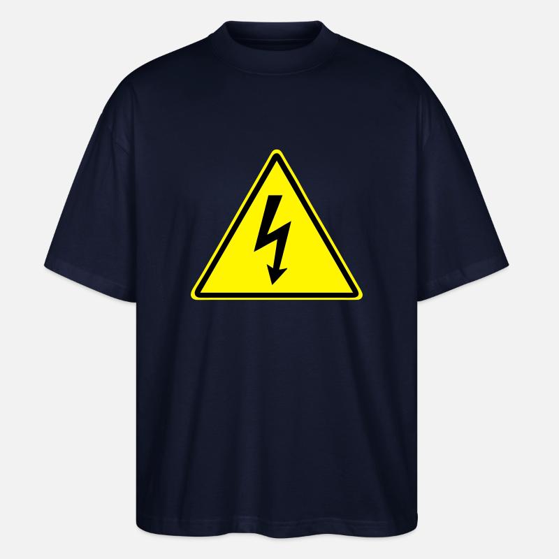 Hochspannung - Stanley/Stella Oversized Unisex Bio T-Shirt Blaster 2.0 - Navy