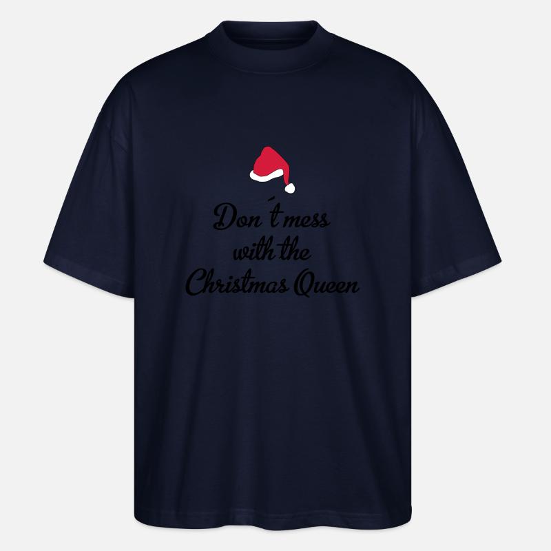 Weihnachten - Stanley/Stella Oversized Unisex Bio T-Shirt Blaster 2.0 - Navy