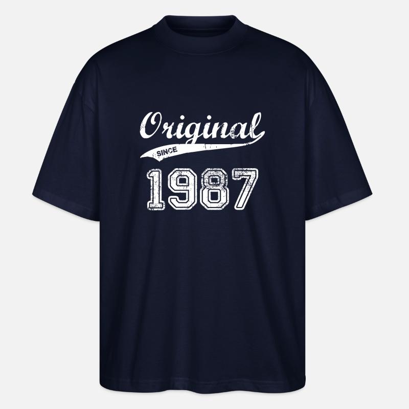 1987 - Stanley/Stella Oversized Unisex Bio T-Shirt Blaster 2.0 - Navy
