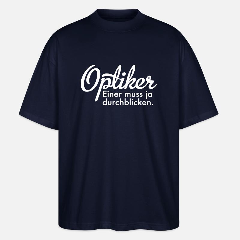 Optiker - Stanley/Stella Oversized Unisex Bio T-Shirt Blaster 2.0 - Navy