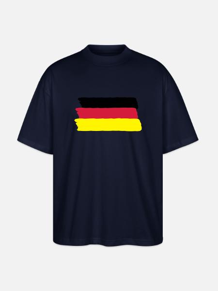 Germany - Stanley/Stella Oversized Unisex Organic T-shirt Blaster 2.0 - navy