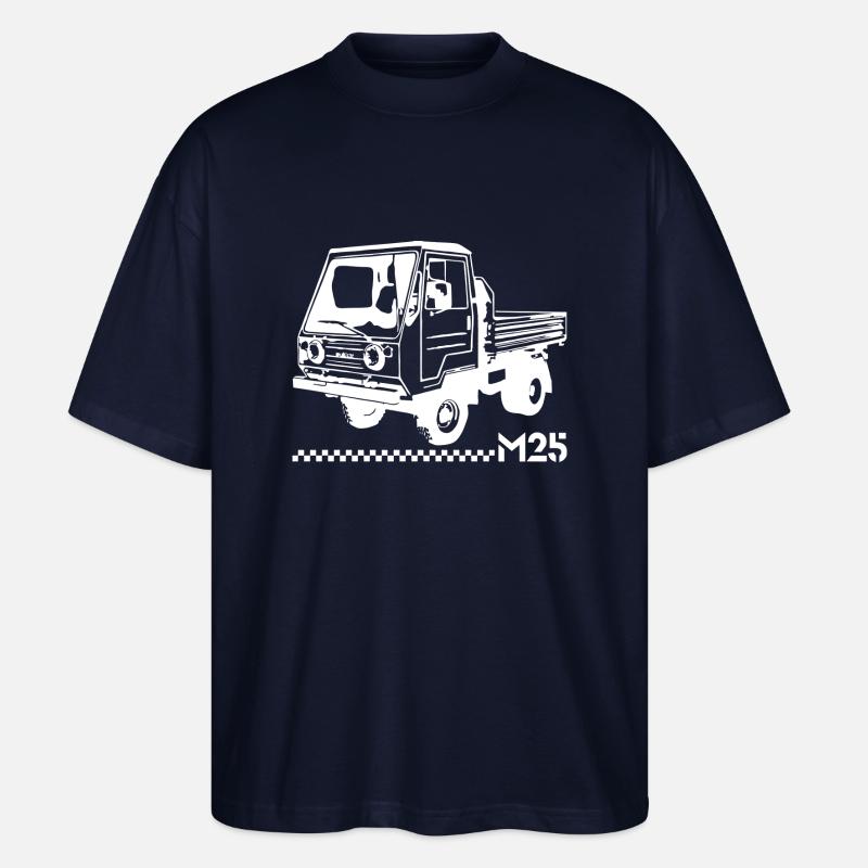 Multicar M25 Neu - Stanley/Stella Oversized Unisex Bio T-Shirt Blaster 2.0 - Navy