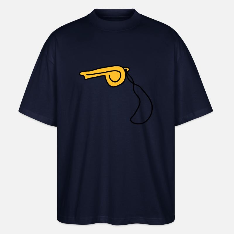 pfeife_2c - Stanley/Stella Oversized Unisex Bio T-Shirt Blaster 2.0 - Navy