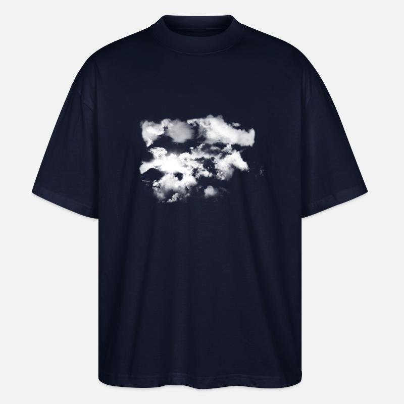 Wolken - Stanley/Stella Oversized Unisex Bio T-Shirt Blaster 2.0 - Navy