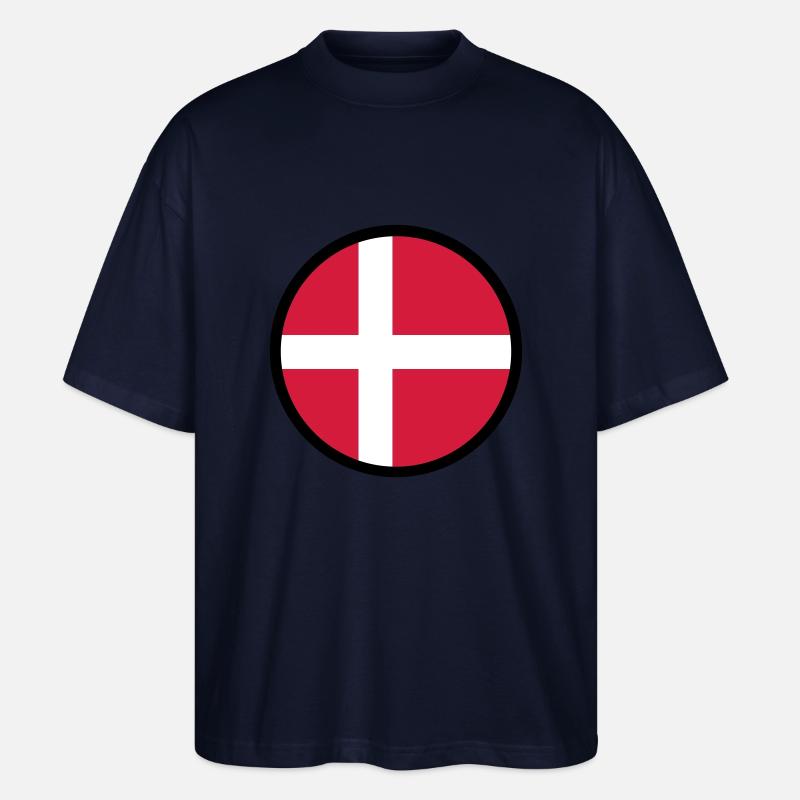 Marked by Denmark - Stanley/Stella Oversized Unisex Organic T-shirt Blaster 2.0 - navy