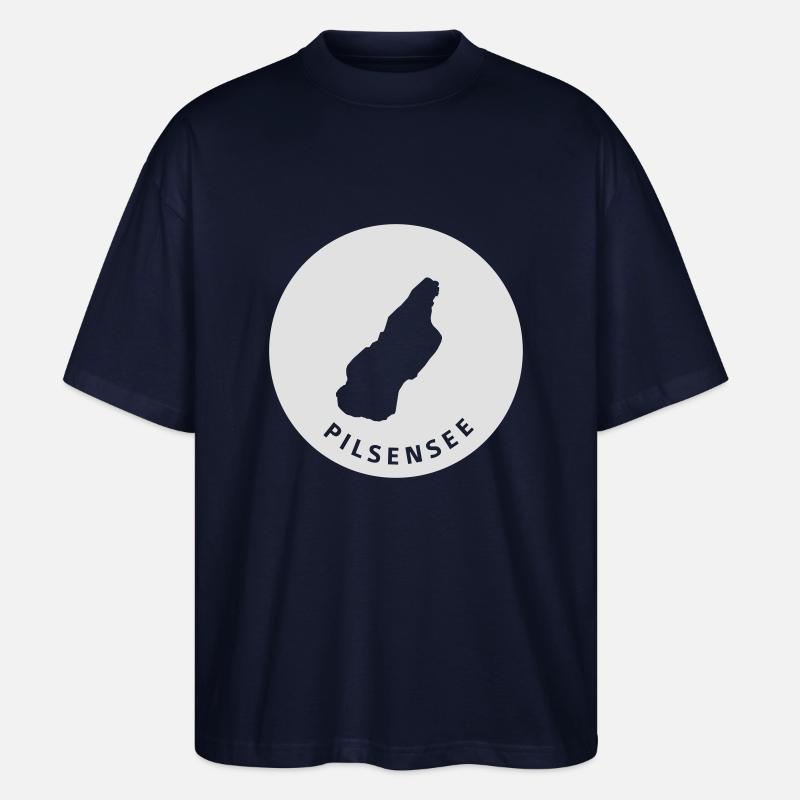 Pilsensee Simple - Stanley/Stella Oversized Unisex Bio T-Shirt Blaster 2.0 - Navy