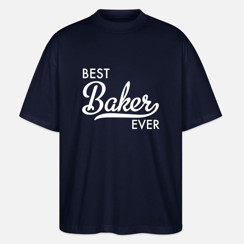 Bäcker - Stanley/Stella Oversized Unisex Bio T-Shirt Blaster 2.0 - Navy
