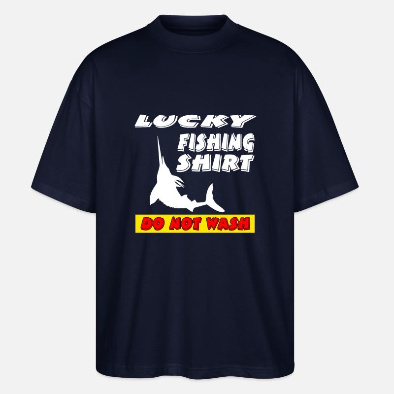 Angeln - Stanley/Stella Oversized Unisex Bio T-Shirt Blaster 2.0 - Navy