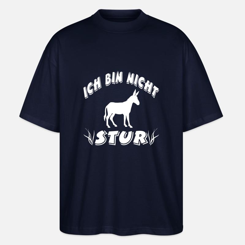 Esel - Stanley/Stella Oversized Unisex Bio T-Shirt Blaster 2.0 - Navy