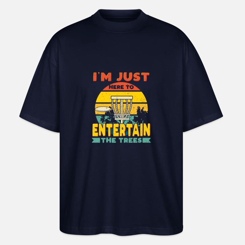 Devis Disc Golf - T-shirt bio Blaster 2.0 coupe oversize Stanley/Stella Unisexe - marine