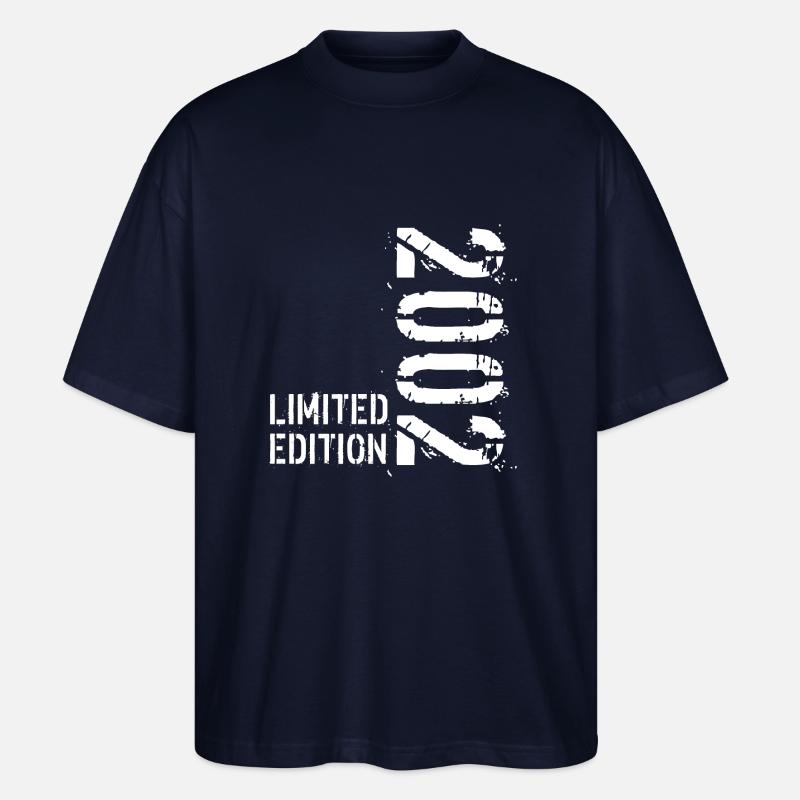LIMITIERTE EDITION 2002 - Stanley/Stella Oversized Unisex Bio T-Shirt Blaster 2.0 - Navy