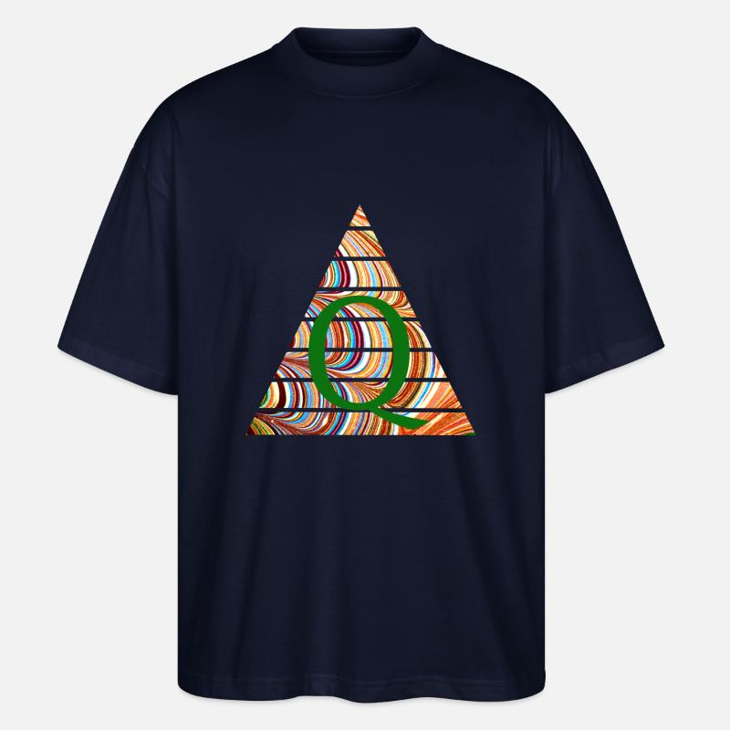 dreieck e 56 q - Stanley/Stella Oversized Unisex Bio T-Shirt Blaster 2.0 - Navy