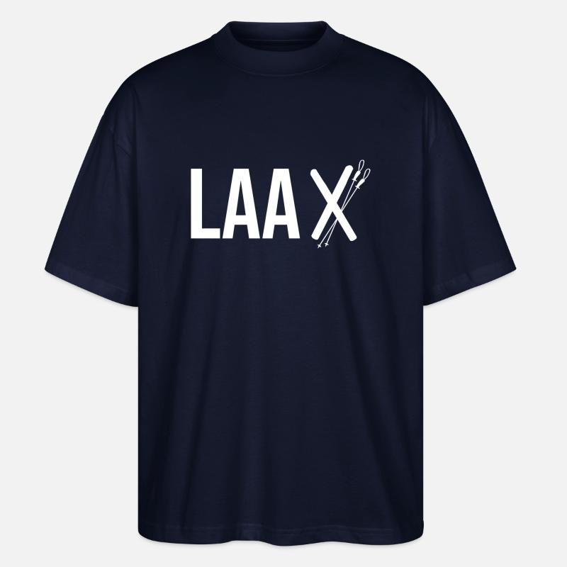 Laax - Stanley/Stella Oversized Unisex Bio T-Shirt Blaster 2.0 - Navy
