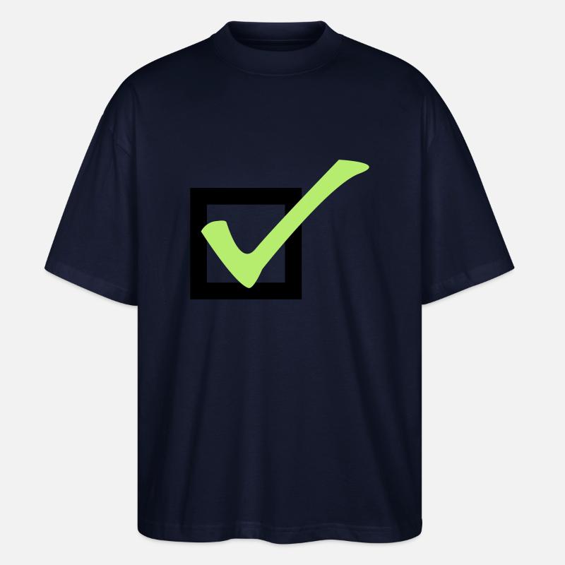 check - Stanley/Stella Oversized Unisex Bio T-Shirt Blaster 2.0 - Navy