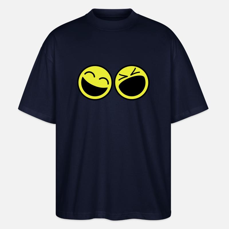 Smileys - Stanley/Stella Oversized Unisex Bio T-Shirt Blaster 2.0 - Navy